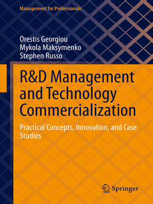 cover image of R&D Management and Technology Commercialization